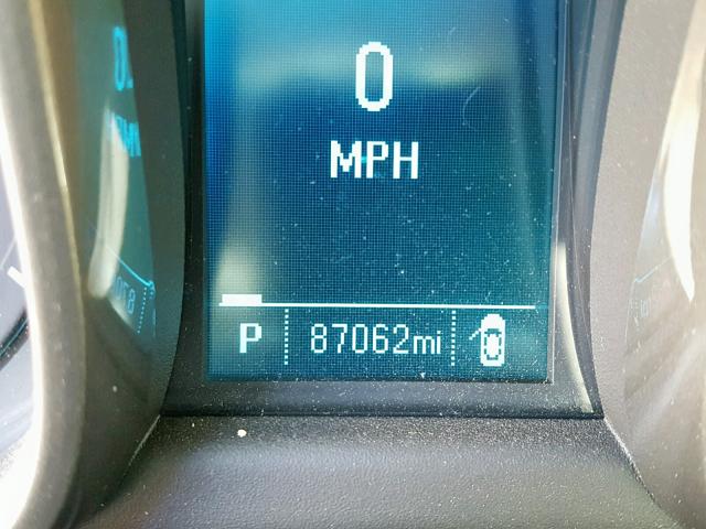 1G11C5SA0DF194586 - 2013 CHEVROLET MALIBU 1LT ვერცხლისფერი ფოტო 8