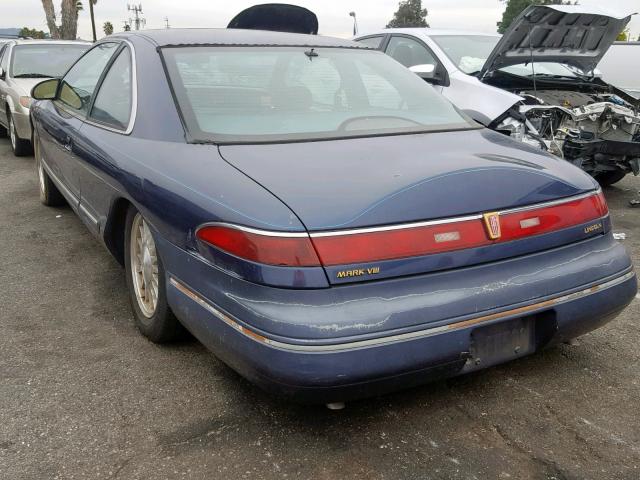 1LNLM91V6RY617395 - 1994 LINCOLN MARK VIII BLUE photo 3