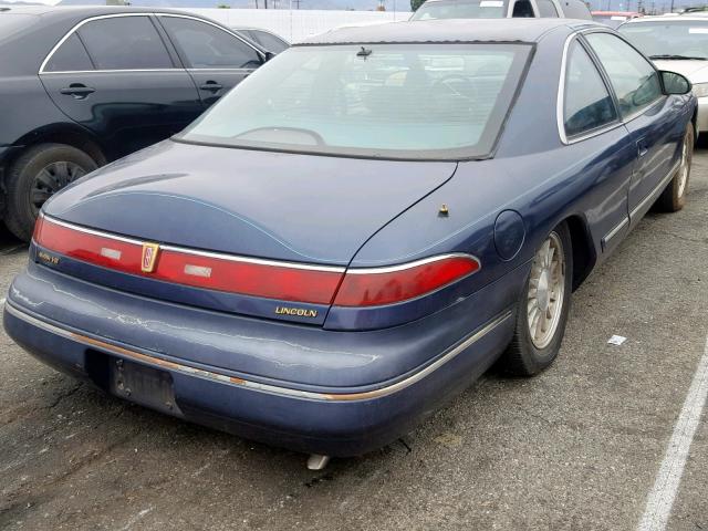 1LNLM91V6RY617395 - 1994 LINCOLN MARK VIII BLUE photo 4