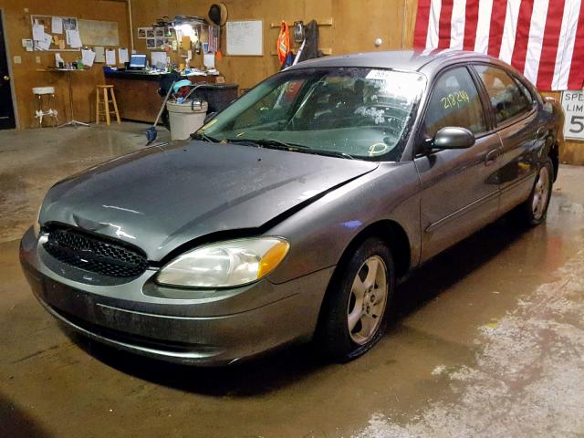 1FAFP55U12G185061 - 2002 FORD TAURUS SES GRAY photo 2