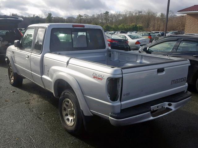 4F4YR16U12TM18004 - 2002 MAZDA B3000 CAB SILVER photo 3