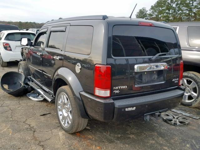 1D8GU58698W243194 - 2008 DODGE NITRO R/T BLACK photo 3