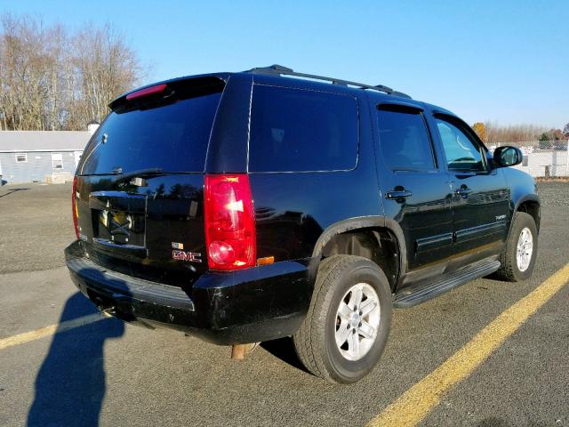 1GKUKAE08AR168657 - 2010 GMC YUKON SLE BLACK photo 4