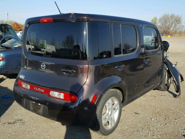 JN8AZ28R09T115755 - 2009 NISSAN CUBE BASE PURPLE photo 4