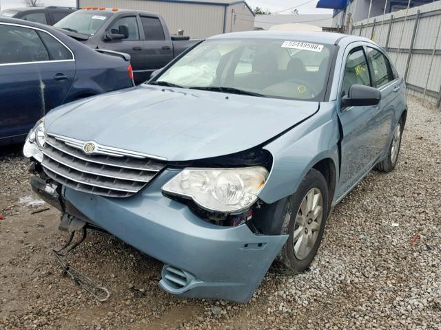 1C3LC46K38N293853 - 2008 CHRYSLER SEBRING LX BLUE photo 2