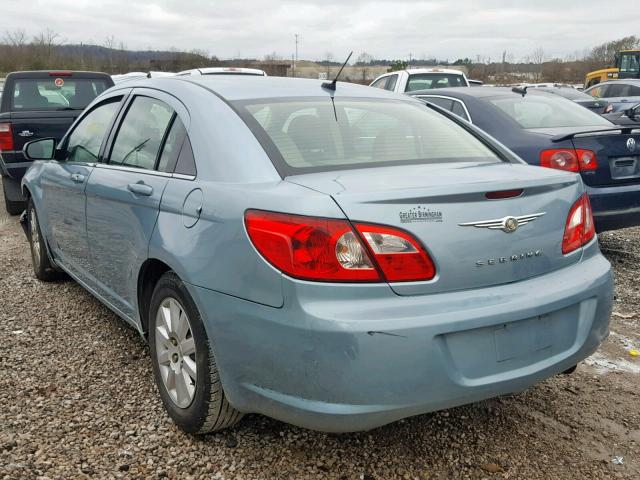 1C3LC46K38N293853 - 2008 CHRYSLER SEBRING LX BLUE photo 3