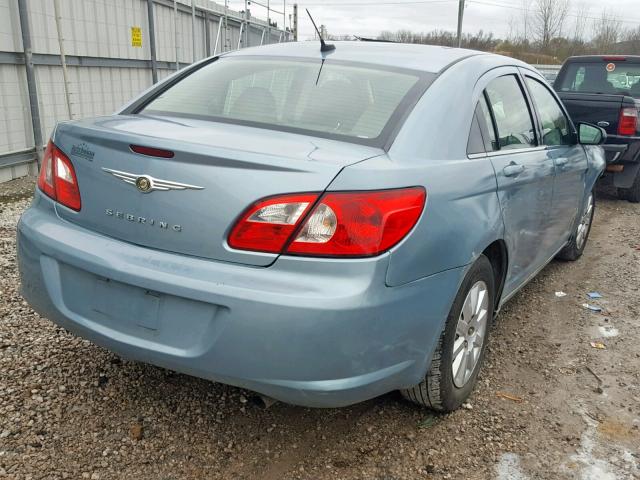 1C3LC46K38N293853 - 2008 CHRYSLER SEBRING LX BLUE photo 4