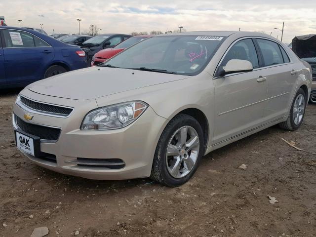 1G1ZC5E14BF371958 - 2011 CHEVROLET MALIBU 1LT 棕色 照片 2