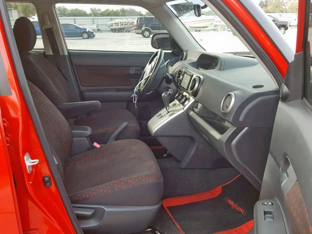 JTLKE50E991097682 - 2009 TOYOTA SCION XB 红色 照片 5