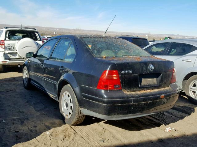 3VWRC29M6XM025800 - 1999 VOLKSWAGEN JETTA GL BLACK photo 3