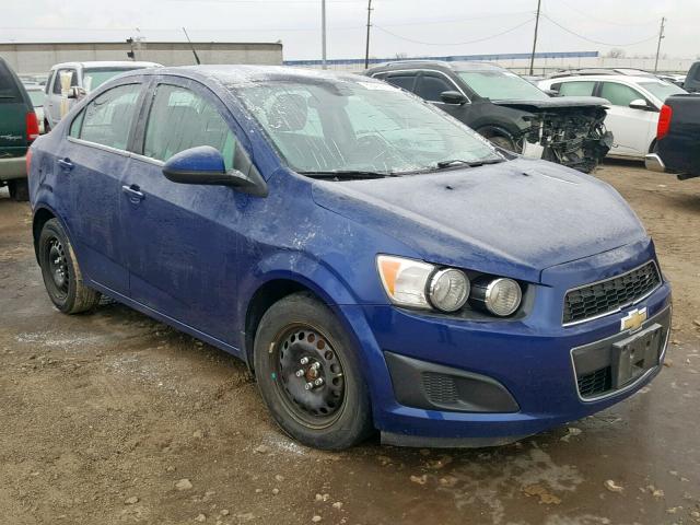 1G1JA5SH4D4177269 - 2013 CHEVROLET SONIC LS 蓝色 照片 1