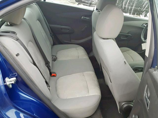 1G1JA5SH4D4177269 - 2013 CHEVROLET SONIC LS 蓝色 照片 6