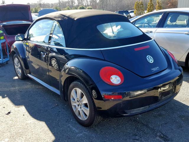 3VWRG31Y39M408427 - 2009 VOLKSWAGEN NEW BEETLE Schwarz Foto 3