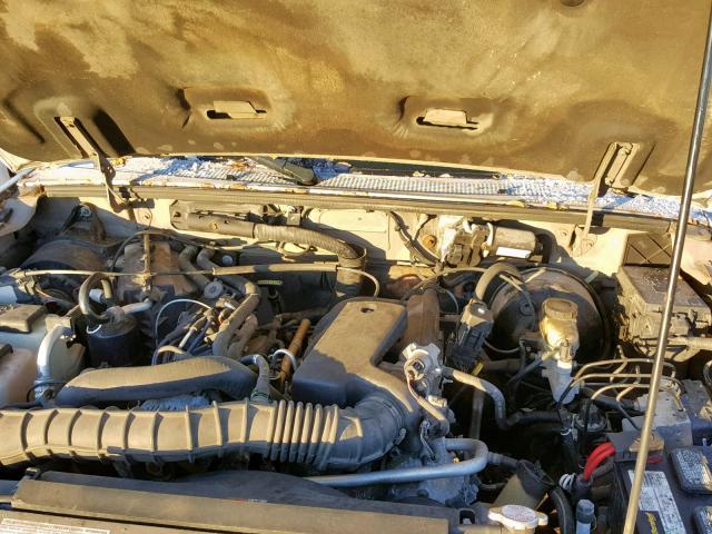 1FTYR10UX4PA55747 - 2004 FORD RANGER GOLD photo 7