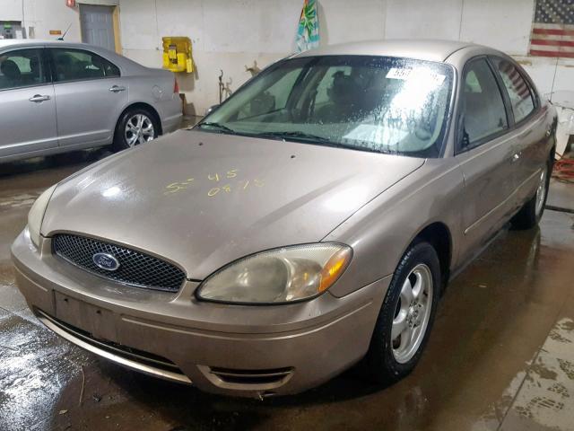 1FAHP55U14G163296 - 2004 FORD TAURUS SES TAN photo 2