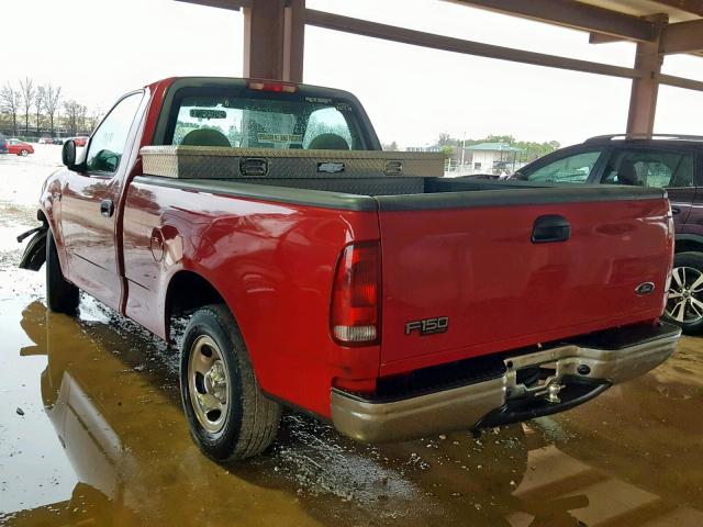 2FTRF17244CA61322 - 2004 FORD F-150 HERI RED photo 3