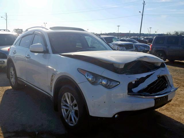 JN8AS1MW2BM732942 - 2011 INFINITI FX35 WHITE photo 1