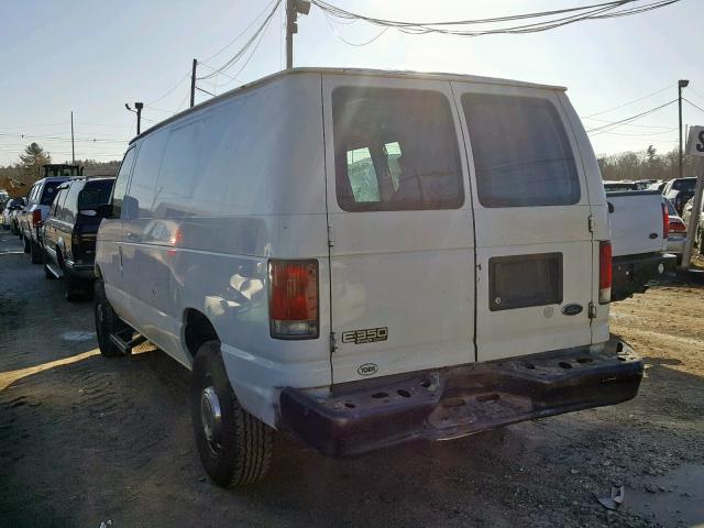 1FTSE34L53HB45556 - 2003 FORD ECONOLINE WHITE photo 3