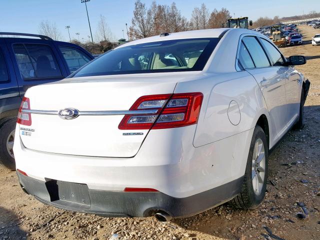 1FAHP2D86FG106971 - 2015 FORD TAURUS SE WHITE photo 4