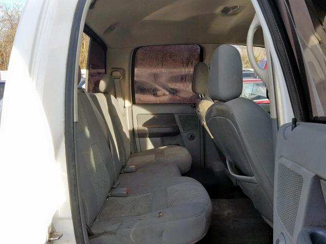 3D7KS28L59G526779 - 2009 DODGE RAM 2500 WHITE photo 6