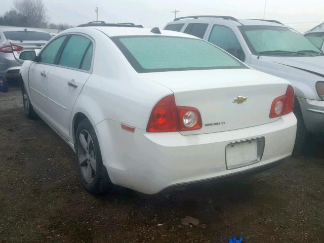 1G1ZC5E03CF143992 - 2012 CHEVROLET MALIBU 1LT WHITE photo 3