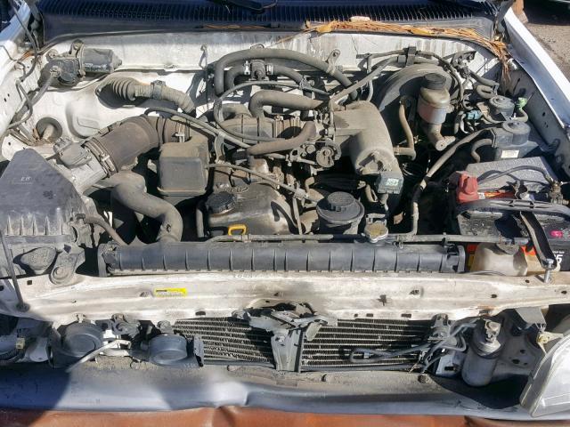 5TENL42N41Z844556 - 2001 TOYOTA TACOMA WHITE photo 7