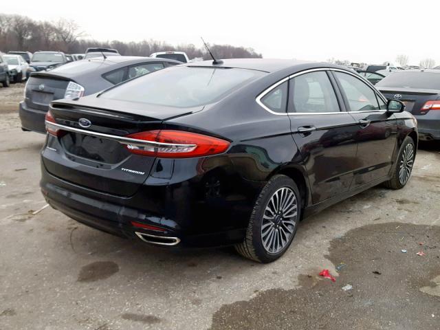 3FA6P0D91JR246755 - 2018 FORD FUSION TIT BLACK photo 4