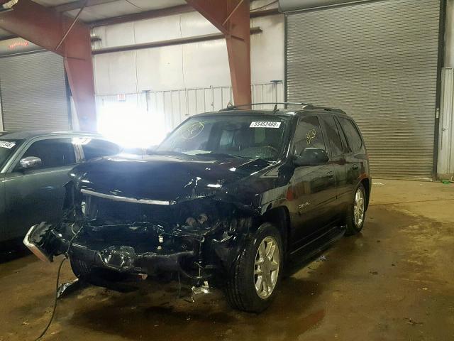 1GKES63M082226545 - 2008 GMC ENVOY DENA BLACK photo 2