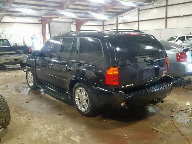 1GKES63M082226545 - 2008 GMC ENVOY DENA BLACK photo 3