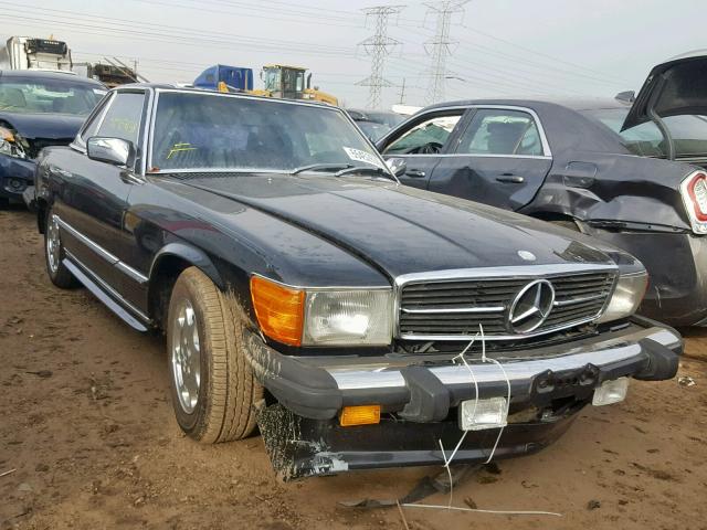 10704412042929 - 1978 MERCEDES-BENZ 450SL BLACK photo 1