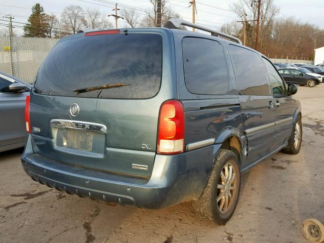 5GADX33L45D247463 - 2005 BUICK TERRAZA CX BLUE photo 4