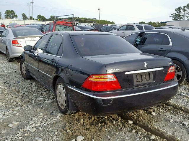 JH4KA9664XC009765 - 1999 ACURA 3.5RL BLACK photo 3