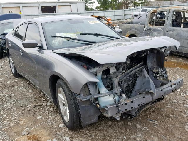 2C3CDXBG5CH119929 - 2012 DODGE CHARGER SE GRAY photo 1