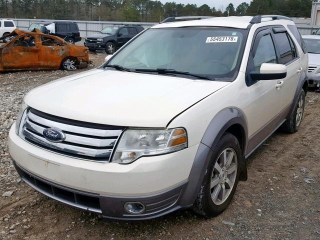 1FMDK02W19GA03714 - 2009 FORD TAURUS X S CREAM photo 2