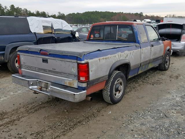 1B7GL23X5SS140692 - 1995 DODGE DAKOTA TWO TONE photo 4