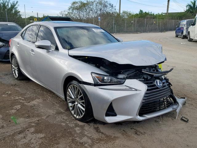 JTHBA1D26H5041138 - 2017 LEXUS IS 200T SILVER photo 1