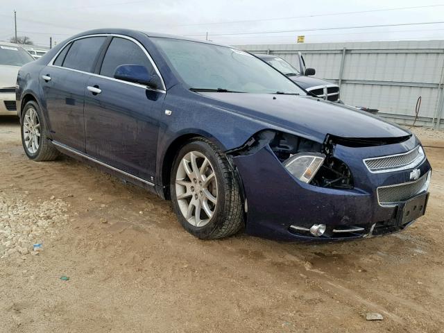 1G1ZK57748F257293 - 2008 CHEVROLET MALIBU LTZ BLUE photo 1