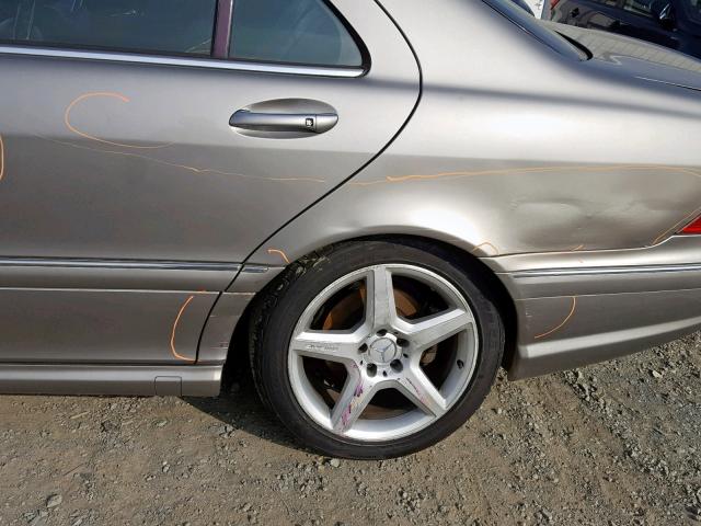 WDBNG84J13A344436 - 2003 MERCEDES-BENZ S 500 4MAT SILVER photo 9