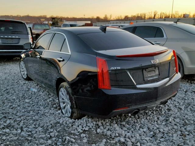 1G6AA5RXXH0189768 - 2017 CADILLAC ATS BLACK photo 3