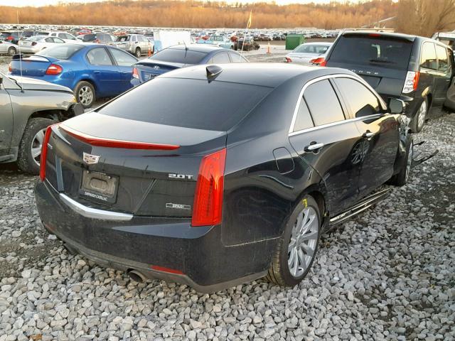 1G6AA5RXXH0189768 - 2017 CADILLAC ATS BLACK photo 4