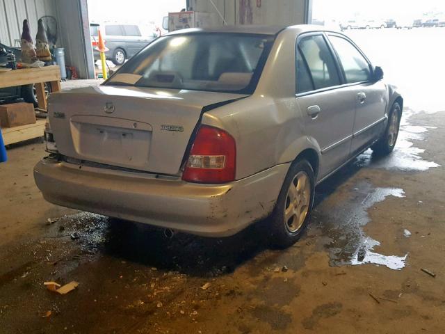 JM1BJ2210Y0207054 - 2000 MAZDA PROTEGE ES SILVER photo 4