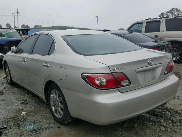 JTHBF30G420048222 - 2002 LEXUS ES 300 SILVER photo 3