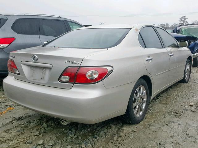 JTHBF30G420048222 - 2002 LEXUS ES 300 SILVER photo 4