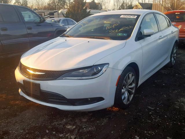 1C3CCCBB4FN733253 - 2015 CHRYSLER 200 S WHITE photo 2