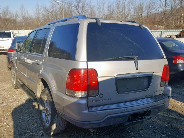 5LMEU88H85ZJ26041 - 2005 LINCOLN AVIATOR 灰色 照片 3