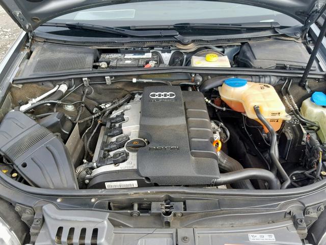 WAUAF78E86A236777 - 2006 AUDI A4 2 GRAY photo 7