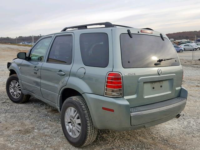 4M2CU80Z17KJ10448 - 2007 MERCURY MARINER CO GREEN photo 3