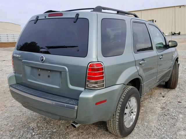 4M2CU80Z17KJ10448 - 2007 MERCURY MARINER CO GREEN photo 4