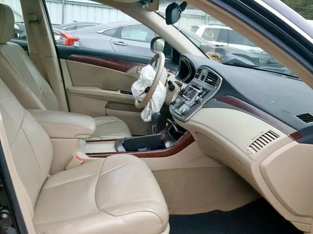 4T1BK3DB0BU432627 - 2011 TOYOTA AVALON BAS Қара фото 5