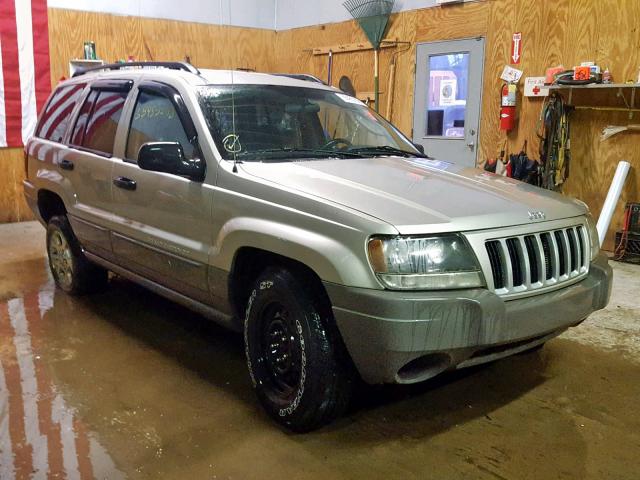 1J4GW48SX4C284066 - 2004 JEEP GRAND CHER SILVER photo 1